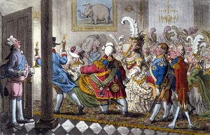 ブライダルナイト 作： James Gillray
