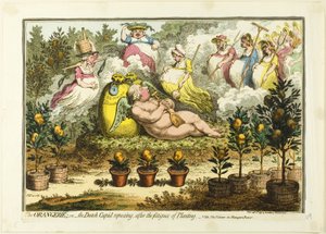 オランジュリー 作： James Gillray