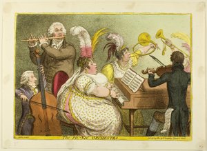 ピクニック・オーケストラ 作： James Gillray