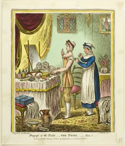 ザ・ステイズ、『トイレの進歩』より1枚目 作： James Gillray