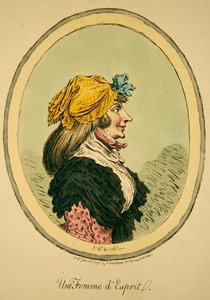 ハンナ・ハンフリー著『A Woman of Spirit』刊行 作： James Gillray