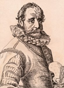 ハンス・ボル、1817年にロンドンで出版された「Authentic Originalsの有名な画家の肖像75枚」のイラスト 作： James Girtin