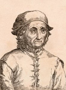 ヒエロニムスボッシュ、「本物のオリジナルからの有名な画家の75の肖像画」のイラスト、1817年にロンドンで出版 作： James Girtin