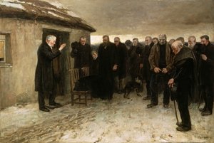 ハイランドの葬儀 作： James Guthrie