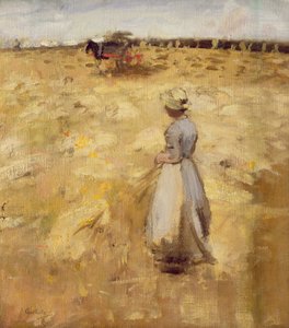 ロージアンのフィールドワーカー、1883年 作： James Guthrie