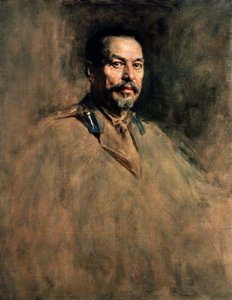 ルイ・ボタ（1862-1919）の肖像（1919年頃～1921年）南アフリカの政治家、ジェームズ・ガスリー（1859-1930）の絵画。南アフリカ、20世紀 作： James Guthrie