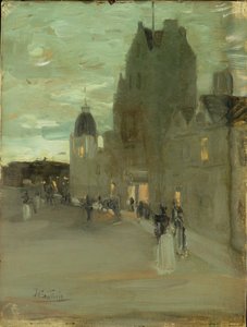 オーバンのストリート、夜 作： James Guthrie