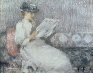 朝刊、1890-91年頃 作： James Guthrie