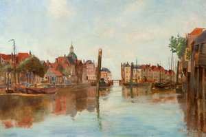 ドルトの港 作： James Guthrie Orchar