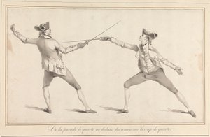 Do Parry de Quarte Dentro das Armas no Golpe de Quarte