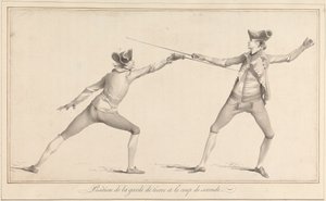 Posição da Garde de Tierce e do Coup de Seconde 作： James Gwin