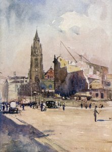 聖ニコラス教会と最後の塔の建物 作： James Hamilton Hay
