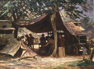 The Motor Transport Repair Workshop, South Africa 作： James Hamilton Mackenzie