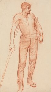 羊飼いの休息と会話 作： James Havard Thomas