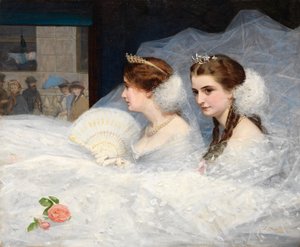 応接室に行く、1863 作： James Hayllar