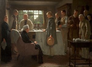 オールドマスター、1883 作： James Hayllar