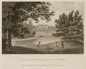 ケンウッド・ハウス、ハムステッド、ロンドン、1786年 作： James Heath