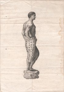 男の像 作： James Heath
