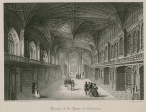 トーマスホッパーが設計した下院図書館 作： James Henry Lynch