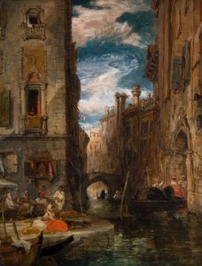 ヴェネツィアの回想、1853年。 作： James Holland