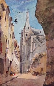 聖セヴラン教会、パリ、1831年、1930年。 作： James Holland