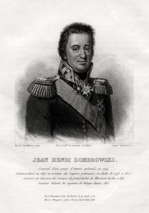 ジャンアンリドンブロウスキー、ポーランド軍の司令官、1845 作： James Hopwood