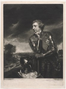 ジェフリー・アマースト卿、1766年。 作： James I. Watson