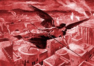 ティソによるアッシリア人退治 - 聖書 作： ジェームズ・ジャック・ジョセフ（後）ティソ