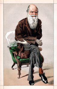 チャールズ・ダーウィンの肖像 作： James Jacques Joseph  Tissot