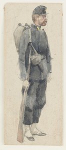 ライフルを運ぶ兵士
