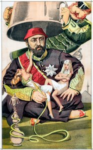1861年、1869年からトルコのスルタン、アブドアルアジズ 作： James Jacques Joseph Tissot