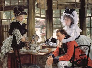 バッドニュース、別れ 作： James Jacques Joseph Tissot