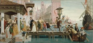 放蕩息子の出発 作： James Jacques Joseph Tissot