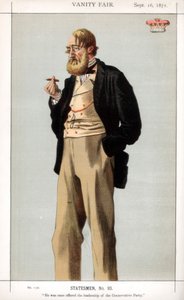 彼はかつて保守党の指導者、1871年に提供されました。 作： James Jacques Joseph Tissot