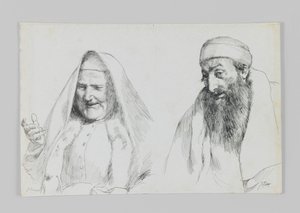 ユダヤ人とユダヤ人、私たちの主イエス・キリストの生涯からのイラスト