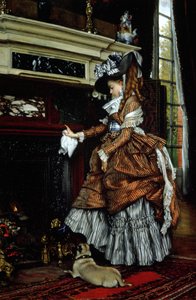 煙突、1869 作： James Jacques Joseph Tissot