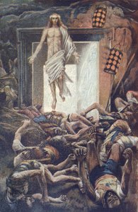 La Resurrection-The Resurrection-from“” The Life of Our Lord Jesus Christ””-1899 by James Tissot-La vie de notre seigneur Jesus Christ、by Jacques Joseph 作： James Jacques Joseph Tissot