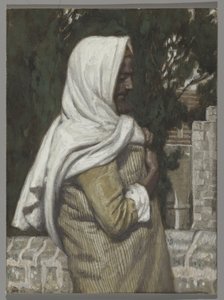 ラザロ、「キリストの生涯」のイラスト、1886-94年（板紙にトイレとガッシュ） 作： James Jacques Joseph Tissot