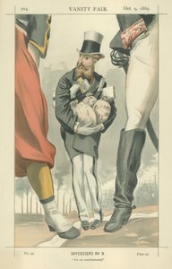 ベルギーの王レオポルド2世 作： James Jacques Joseph Tissot