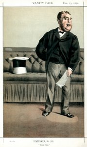 リトルベン、ジョージキャベンディッシュベンティンク、イギリスの政治家、1871年。