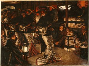 放蕩息子のたとえ：異国の地で、1880年。 作： James Jacques Joseph Tissot