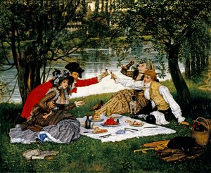 カリー党、1870 作： James Jacques Joseph Tissot