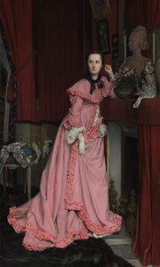ミラモン侯爵の肖像、nee、ThérèseFeuillant 作： James Jacques Joseph Tissot