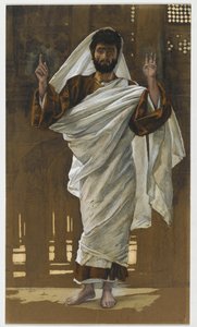 聖バーソロミュー、「キリストの生涯」のイラスト、1886-94年（板紙にトイレとガッシュ） 作： James Jacques Joseph Tissot