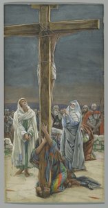 Stabat Mater。女性はあなたの息子を見よ、キリストの生涯の挿絵、1884-96年（板紙にトイレとガッシュ） 作： James Jacques Joseph Tissot