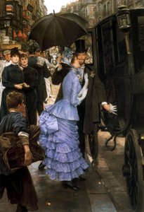ブライドメイド、1883年から1885年。 作： James Jacques Joseph Tissot