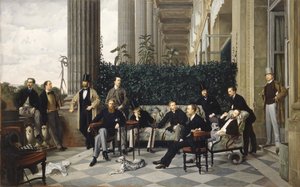 ロイヤル通りの輪、1868年