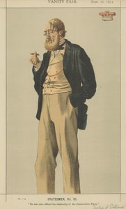 ラットランド公爵（カラーリトグラフ 作： James Jacques Joseph Tissot