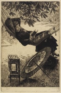 ザ・ハンモック 作： James Jacques Joseph Tissot
