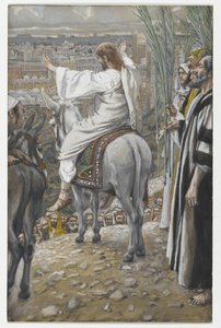 ウィプト卿、私たちの主イエス・キリストの生涯からの挿絵、1886-94（紙の黒鉛の上にトイレ） 作： James Jacques Joseph Tissot